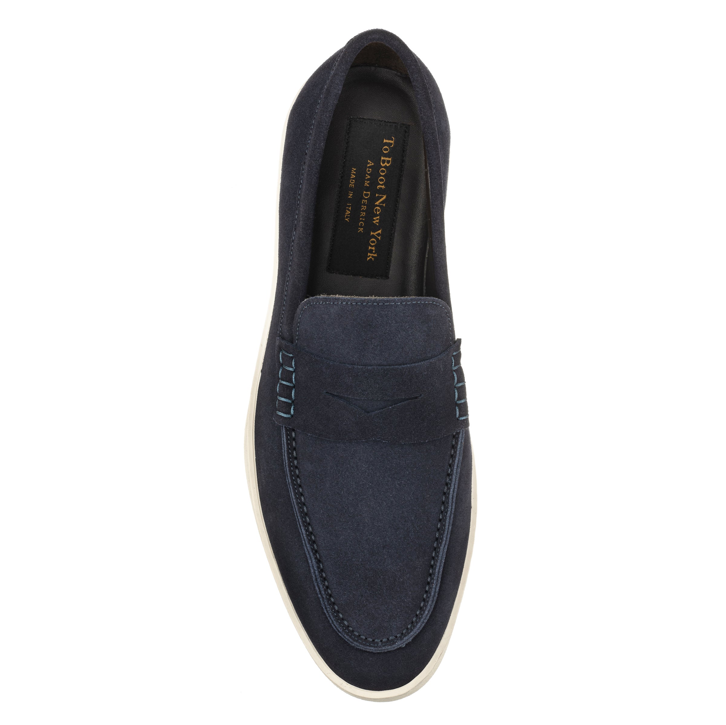 Ponza Navy Blue Slip On Sneaker