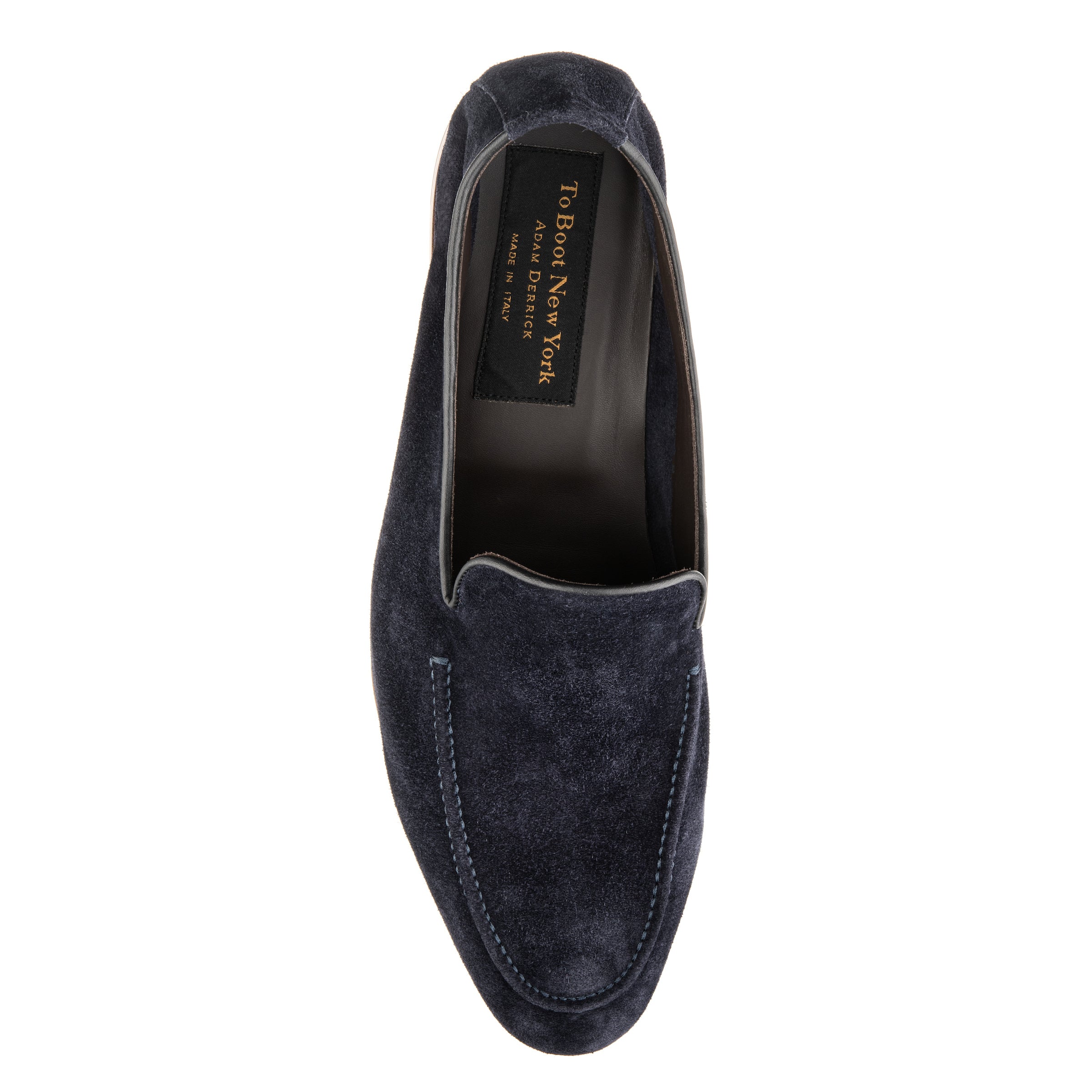 Beamon Navy Suede