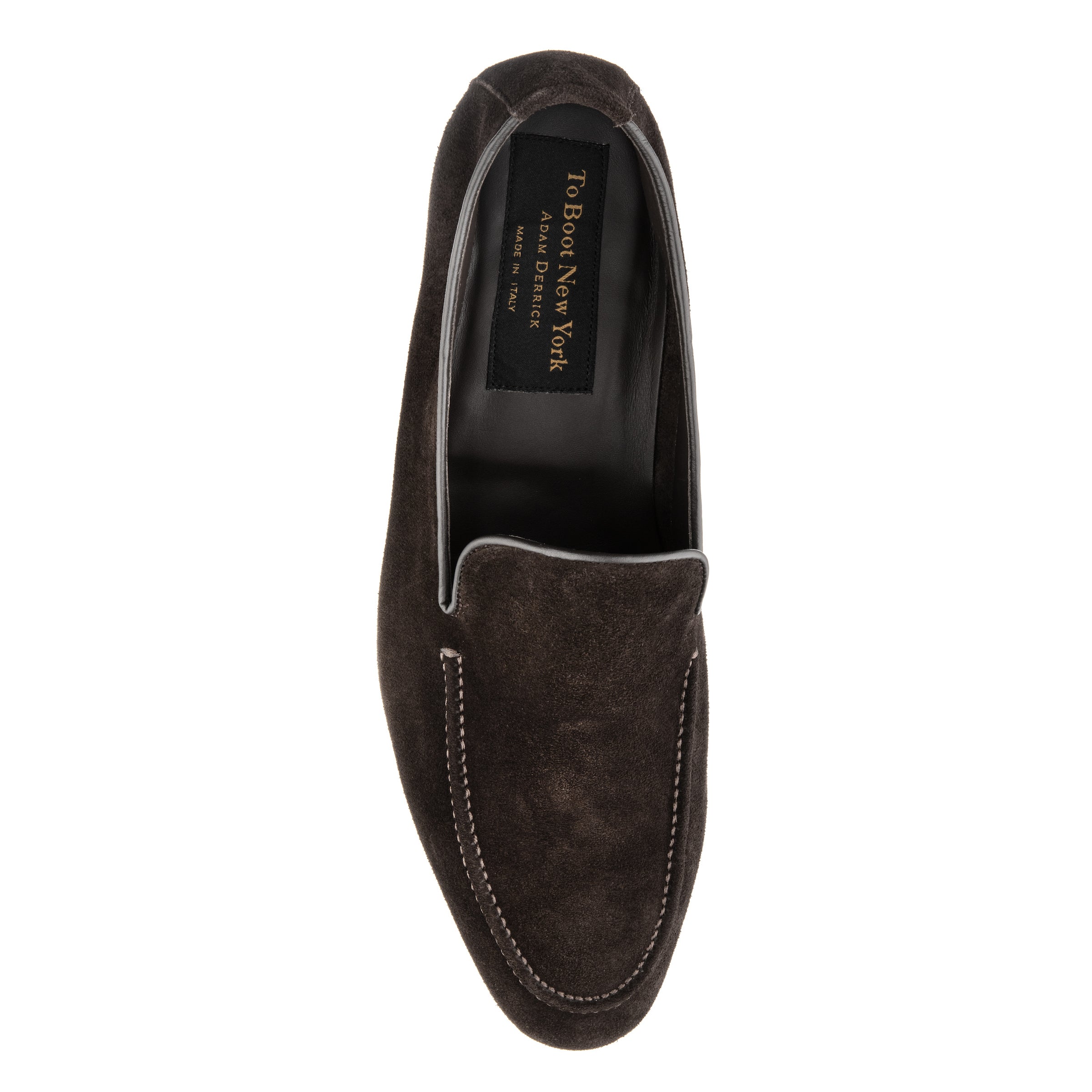 Beamon Dark Brown Suede Slip on