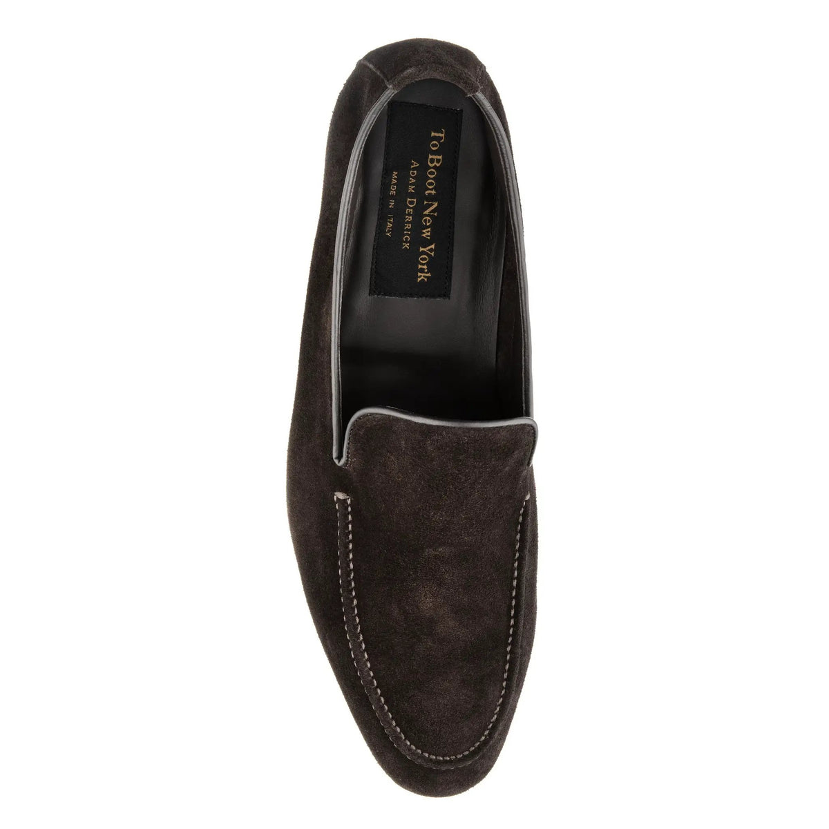 Beamon Dark Brown Suede Slip-On by To Boot New York