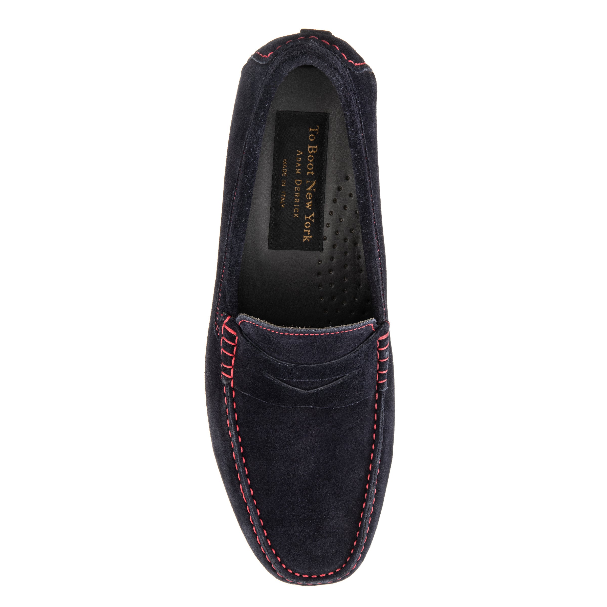 Driver Black Suede/Red