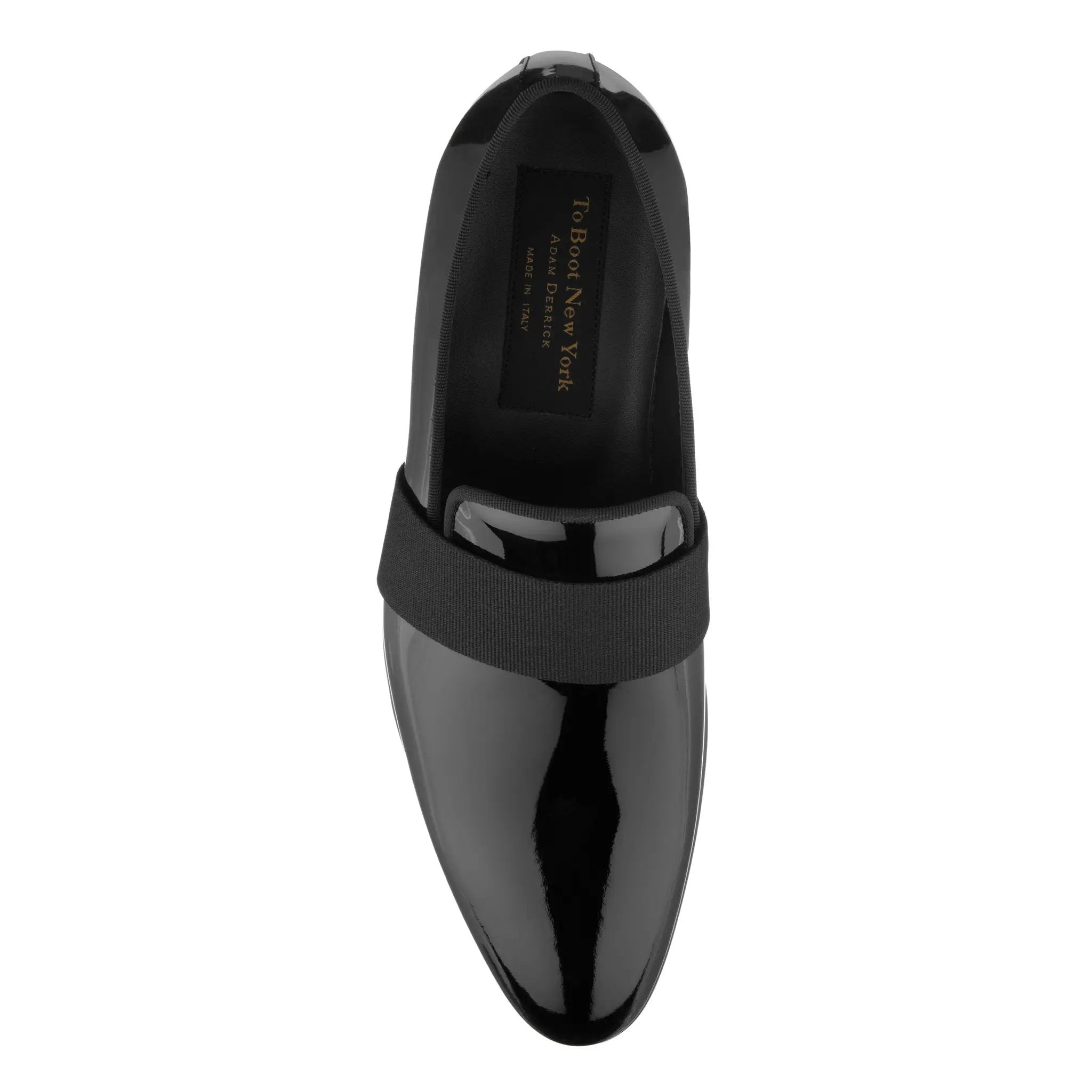 To Boot New York Men's Perry Patent Leather Loafers - Black - SIZE 7 To Boot New York Men's Perry Patent Leather Loafers - Black - SIZE 7