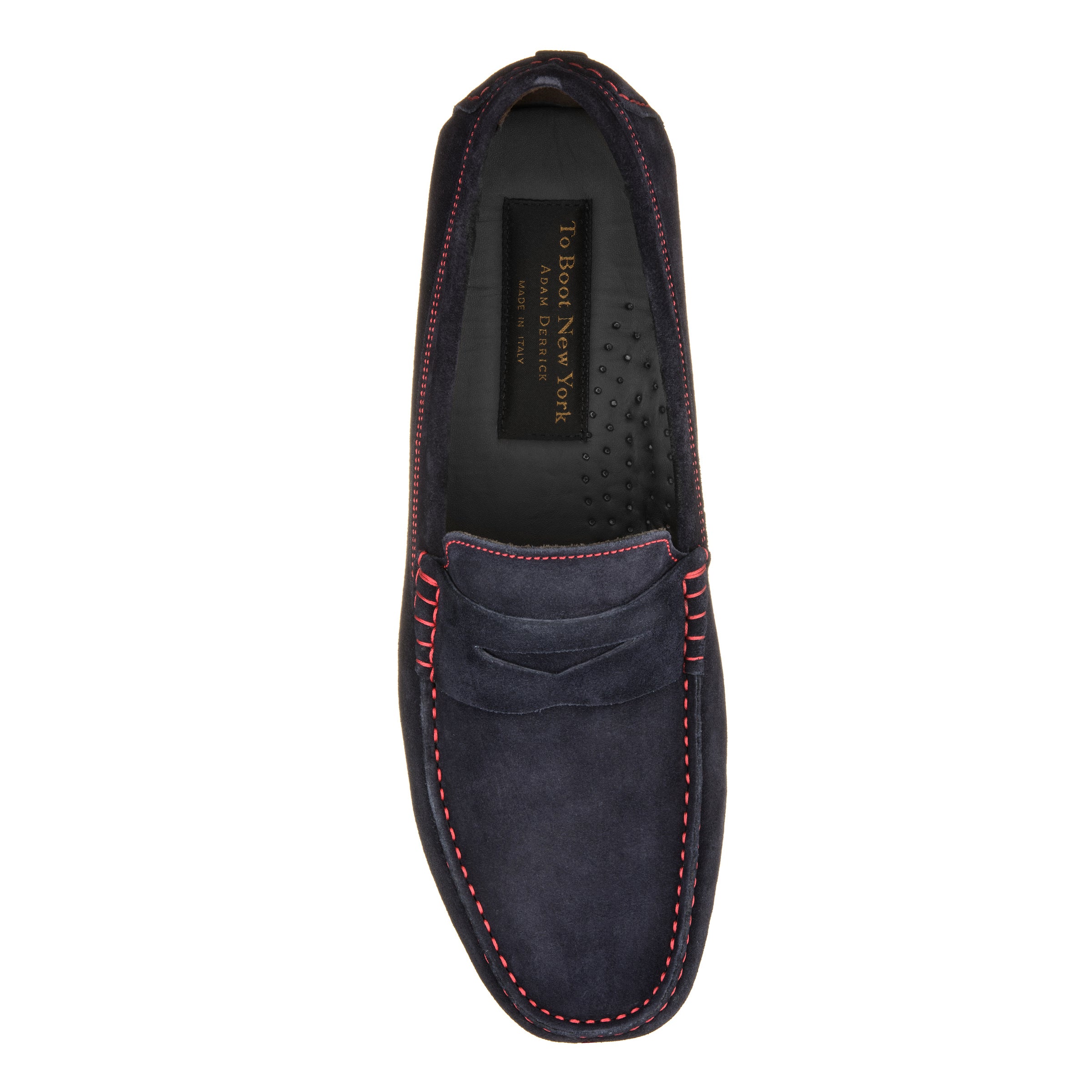 Driver Navy/Red Driving Shoe