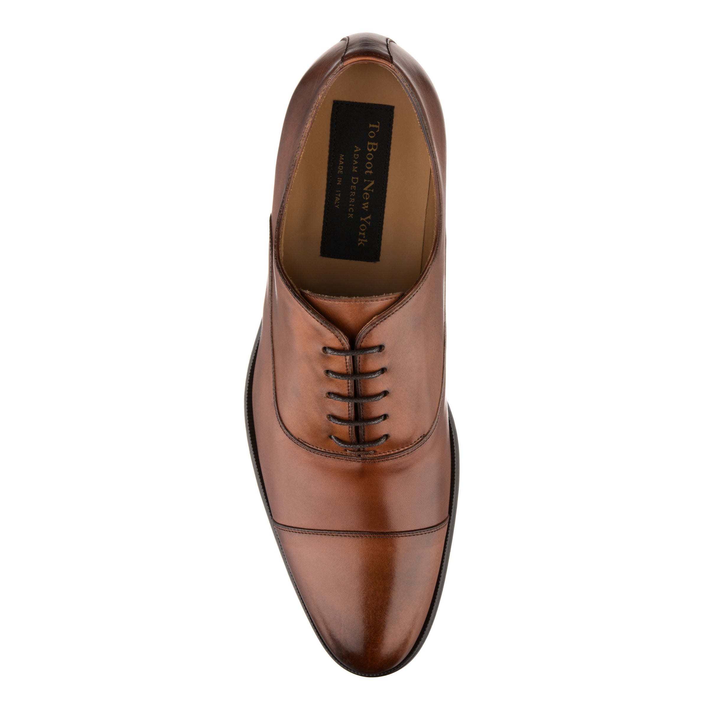 Forley Cognac Calf Cap Toe