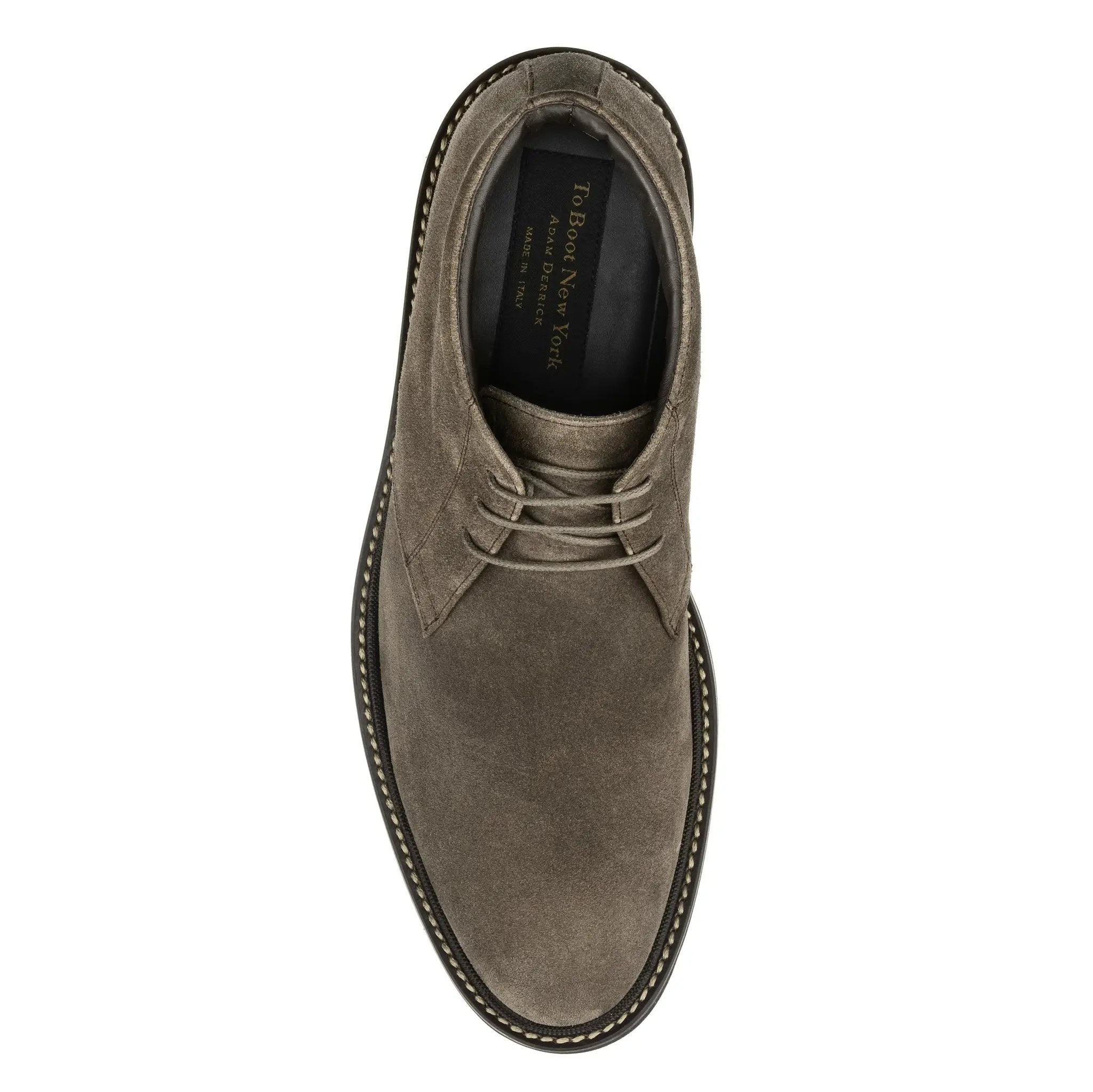 Javier Taupe Suede Chukka Desert Boot by To Boot New York